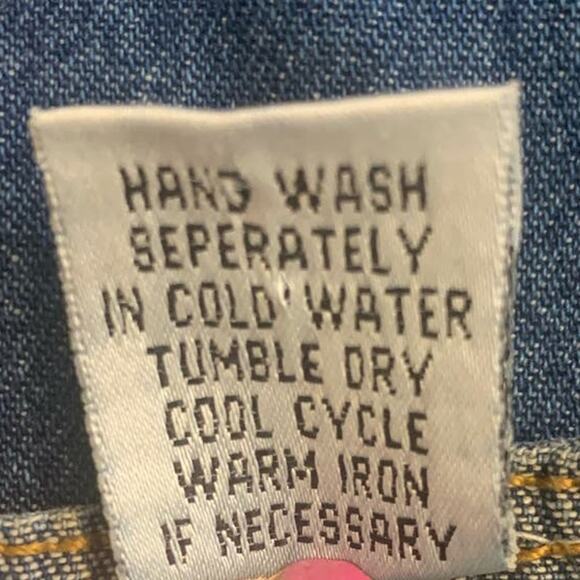 PNINA Denim Y2K Artsy Boho  Maxi Dress 2X Blue Pullover Jumper Sleeveless Womens - Picture 6 of 8